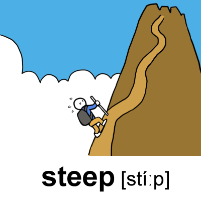 steep