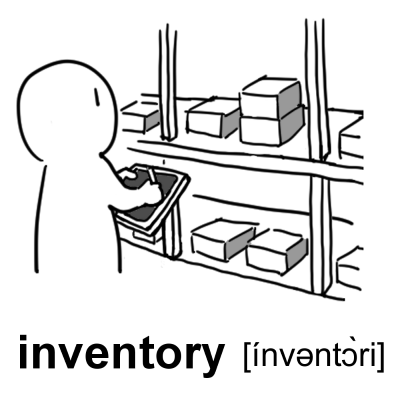 inventoryイラスト