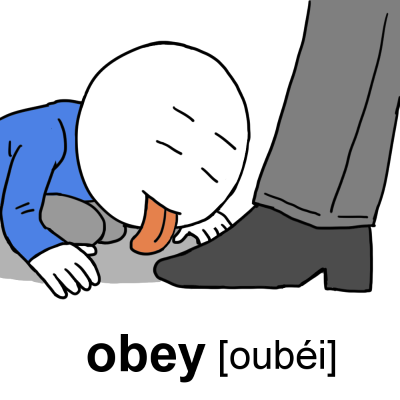 obeyイラスト