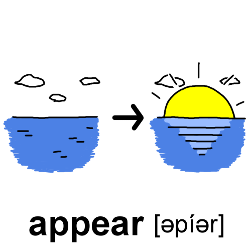 appearのイラスト