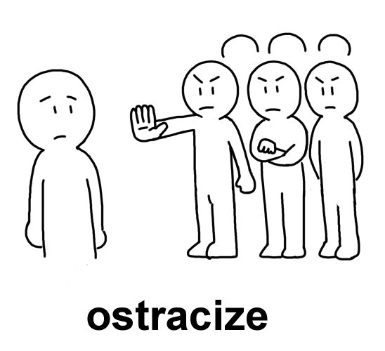 ostracizeイラスト