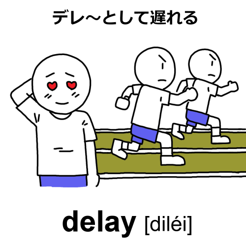 delayのイラスト